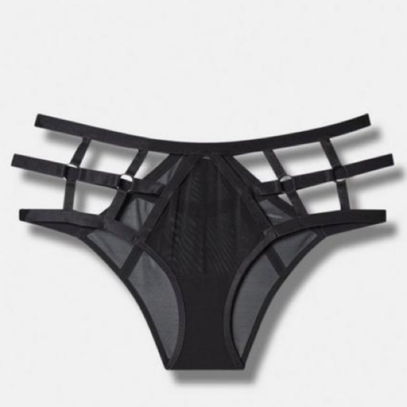TORRID NWT Overt Strappy Mesh Hipster Panty - Picture 4 of 5